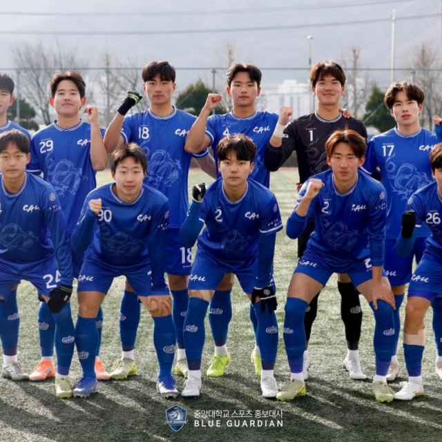 [축구] 중앙대, 압도적인 경기력으로 대경대 5-0 제압! 조별리그 1위로 토너먼트 진출!
