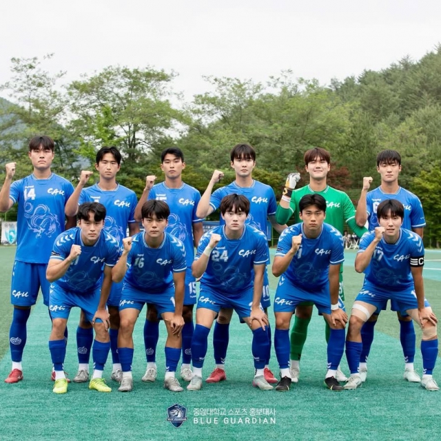 [축구] '막을 수 없는 공격력' 중앙대, 제주한라대 5-0 격파